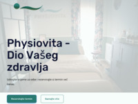 Frontpage screenshot for site: (http://physiovita.hr)