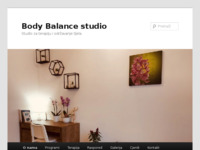 Frontpage screenshot for site: (http://bodybalance-studio.hr)