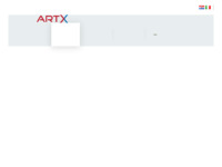 Frontpage screenshot for site: ArtX (https://www.artx.hr)