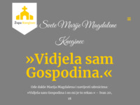 Frontpage screenshot for site: Župa Svete Marije Magdalene Kneginec (https://www.zsmm.hr)