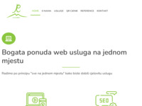 Frontpage screenshot for site: Izrada web stranica • SEO • QR cjenici • Grafički dizajn • roke.hr (https://roke.hr)