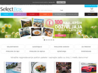 Frontpage screenshot for site: Poklon paketi, pokloni za rođendan, poklon bonovi | SelectBox (https://www.selectbox.hr/)
