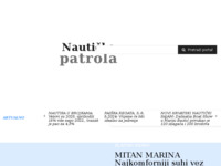 Frontpage screenshot for site: Nautička patrola - Portal za nautiku i nautički turizam (http://www.nauticka-patrola.hr)