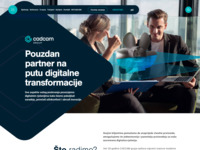 Frontpage screenshot for site: CADCAM Group - Pouzdan partner za digitalnu transformaciju (https://www.cadcam-group.eu/hr/)