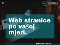 Frontpage screenshot for site: WEBMARK dizajn | izrada web stranica, branding, digitalni marketing (http://www.webmark.hr)
