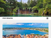 Frontpage screenshot for site: Dobrodosli na Stay Croatia (http://staycroatia.com)