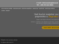 Frontpage screenshot for site: (https://www.zovimajstora.hr/)