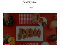 Frontpage screenshot for site: (http://goldsolution.net)