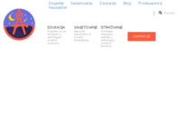 Frontpage screenshot for site: Astrokod – Savjetovanje, istraživanje, stvaranje, podučavanje (https://astrokod.hr)