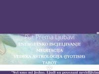 Frontpage screenshot for site: Anuradha – Energetsko iscjeljivanje i online meditacije (http://anuradha.hr/)