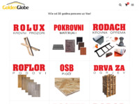 Frontpage screenshot for site: Golden Globe d.o.o. Krovni prozori, krovna oprema, kompletna rješenja za krov (http://www.goldenglobe.hr)