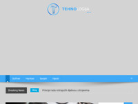Frontpage screenshot for site: Tehnologija.hr (http://www.tehnologija.hr)