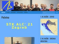 Frontpage screenshot for site: STK ALC' 21 (https://stkalc21.hr)