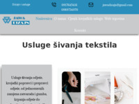 Slika naslovnice sjedišta: Jawa dizajn - Usluge šivanja odjeće i web dizajn (http://www.jawadizajn.hr)