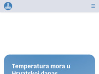 Frontpage screenshot for site: Temperatura mora (https://temperatura-mora.hr)