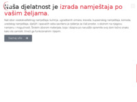 Frontpage screenshot for site: Izrada namještaja po mjeri - Namještaj Deni (https://namjestaj-deni.hr/)