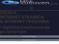 Frontpage screenshot for site: (https://mce-vukovar.hr)