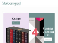 Frontpage screenshot for site: Antikvarijat Stakleni Grad | Knjige | Udžbenici | Glazba | Prodaja i otkup (https://antikvarijatstaklenigrad.hr)