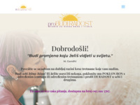 Frontpage screenshot for site: proBUDI RADOST | Studio za njegu duha i tijela (http://www.probudiradost.hr)