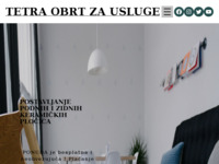 Frontpage screenshot for site: Tetra obrt (http://tetraobrtzausluge.com/wp/)