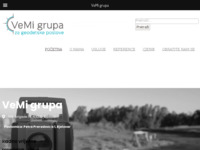 Frontpage screenshot for site: VeMi grupa – d.o.o. za geodetske poslove (https://vemi-grupa.hr)