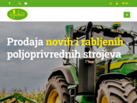 Frontpage screenshot for site: (https://agro-jukic.hr)