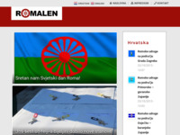 Frontpage screenshot for site: Romalen (http://www.romalen.com)