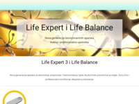 Frontpage screenshot for site: Life Expert i Life balance biorezonantni aparati (https://biorezonanca.info/)