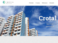 Frontpage screenshot for site: (http://www.crotal.hr)