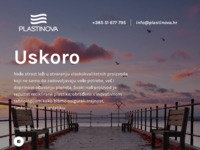 Frontpage screenshot for site: Plastinova - Dugovječni proizvodi izrađeni od reciklirane plastike (https://www.plastinova.hr)
