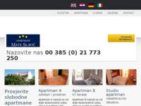 Frontpage screenshot for site: Apartmani i pansion Slavić - otok Hvar (http://www.apartman-hvar.com/)