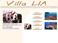 Frontpage screenshot for site: Villa Lia (http://www.inet.hr/~igrubjes/)