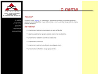 Frontpage screenshot for site: Aksiom - centar za matematički konzalting i poduke (http://www.inet.hr/~aksiom)
