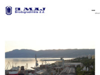 Frontpage screenshot for site: Brodogradilište 3. Maj d.d. Rijeka (http://www.3maj.hr/)
