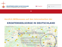Frontpage screenshot for site: Hrvatski dušobriznički ured u Njemačkoj (http://www.hrvatskodusobriznistvo.de/)