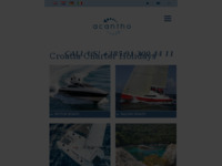 Frontpage screenshot for site: Croatia Charter Holidays (http://www.croatiacharterholidays.com)