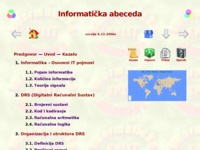 Frontpage screenshot for site: Informatička abeceda (http://www.informatika.buzdo.com/)