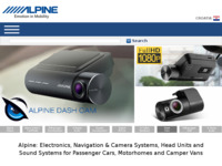 Frontpage screenshot for site: (http://www.alpine.hr)