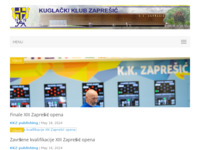 Frontpage screenshot for site: (http://www.kkzapresic.hr/)