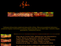 Frontpage screenshot for site: Apartman Vede, Pula, Hrvatska (http://www.inet.hr/~lvede/)