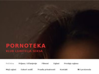 Frontpage screenshot for site: (http://www.pornoteka.net)