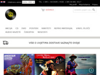 Frontpage screenshot for site: Karma Second Hand Music Shop (http://www.karmavinil.com)