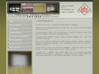 Frontpage screenshot for site: (http://www.div-prom.hr)
