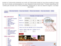 Frontpage screenshot for site: (http://www.hotels-in-dubrovnik.com)