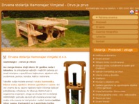 Frontpage screenshot for site: Stolarija Bjelovar (http://stolarija-hamonajec-vimjetal.hr/)