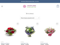 Frontpage screenshot for site: Cvjećarna Croflora - Internet cvjećarnica (http://www.croflora.hr/)