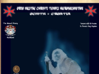 Frontpage screenshot for site: Templari Hrvatska - OSMTH (http://templari.hr)