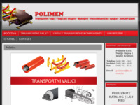 Frontpage screenshot for site: (http://www.polimen.hr)