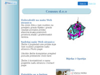 Frontpage screenshot for site: Census d.o.o. prodaja nekretnina (http://www.census.freeservers.com)