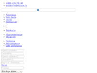 Frontpage screenshot for site: Avio karte online (http://www.aviokarte.com.hr/)